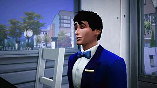 this cuckold episode features girlfriend on desk with friend