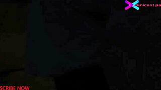 Horny cheating housewife gets watched by gateman while drying clothes, then fucked hard in doggystyle