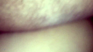 con aceite por que le duele, bent over in doggystyle