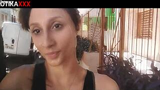 sadira hotwife cumwalking in public with monster cock, full erotikaxxx scene