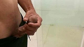 Skinny Amateur Girl Masturbates Her Big Cock For A Huge Cumshot