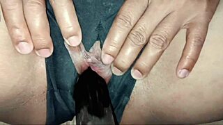 Wet blowjob with lots of cum in my mouth feels so sexy