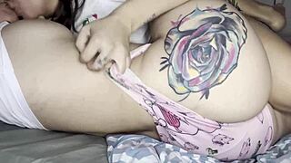 Lesbians At Sleepover Start With Cunilingus Then Intense Assfucking And Fingering Big Clits