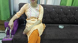 i am the boyfriend convincing my girlfriend for first time sex in romantic mood, fingering her tits softlyy