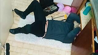 Plumber Fixes Sink Leading To Wet Doggystyle Fucking With Tight Pussy And Ripped Clothes