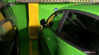 Blonde Slut Thrills in Risky Outdoor Blowjob