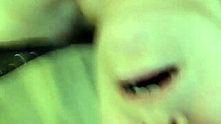 Cum in Mouth While Fuck Buddy Takes Her Arse