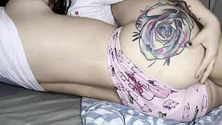 Lesbians At Sleepover Start With Cunilingus Then Intense Assfucking And Fingering Big Clits