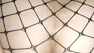 hey, check out this milf in stockings and erotic lingerie