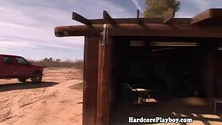 Watch This Glamour Babe Fucking Cock Outdoors In The Sun!