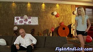 Lesbian babe orally pleasured