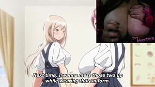 Busty coworkers in cosplay get assfucked hard