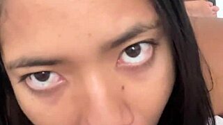 Deep blowjob for stepbrothers huge cock -amateur couple- nysdel