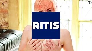 redhead nurse at the gloryhole, sucking cock like a pro