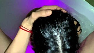 Girlfriend's Best Friend Rides Me Passionately in Jacuzzi