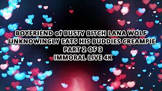 Lana Wolf Trades Boyfriend For Massive Cock Fuck!