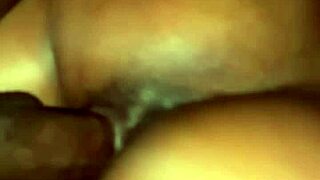 Fucking my stepdaughter in her night wear, leading to squirting and cum on ass