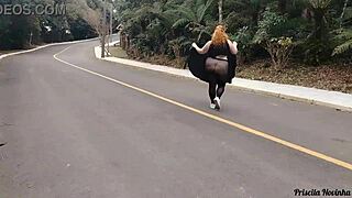 Priscila Shows Off In Transparent Outfit