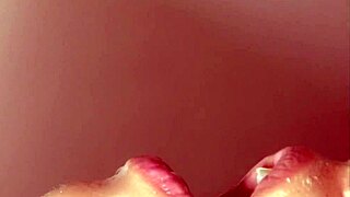 fucking my friend's japanese girlfriend, cum in mouth close up