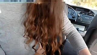 Teen Blows And Swallows Publicly