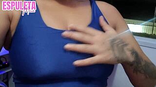 Pov - Treino de Bunda - Morena do Rabo Enorme!