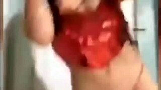 my peruvian cousin twerking in red thong live on webcam