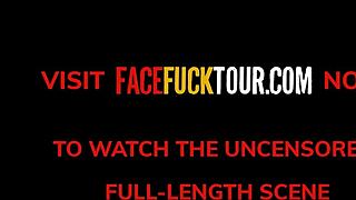 Petite Latina Teen 18+ Cum Sluts POV Drooling Head on Big White Cock with Deepthroat Emotions