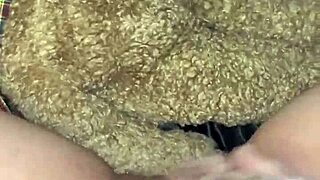 Slutty teen girl gets BBC penetrating her tight pussy for creampie while masturbating in LA