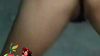 wife teases big ass in red thong for viewers