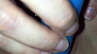 Amateur POV masturbation with vibrator leading to cum