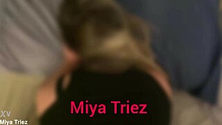 Miyatriez wife humiliates cuck with fucking 😈