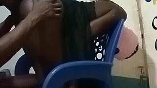 Skinny African Teen Enjoys Rough And Intense Encounter