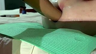 amateur enjoys intense anal fisting session for the fourth time today