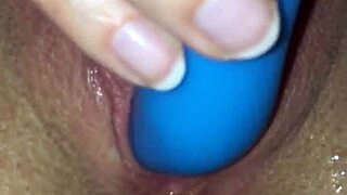 Amateur POV masturbation with vibrator leading to cum