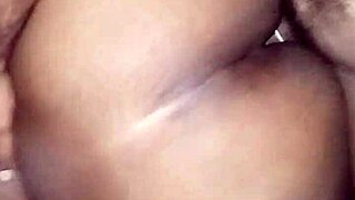 fucking bent over ebony milf doggystyle in ghetto