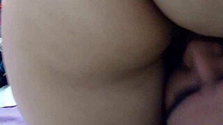 Wife's Sexy Mouth Devours Delicious Pussy