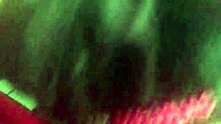 daddy dominates housewife with dirty talk, licking her hairy ass and tits close up