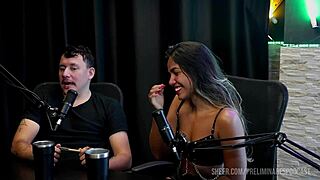 Best Moments Of Couple Kaliente In Preliminares Podcast With Bia Hot - Part 1!