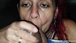 Hired Sister-In-Law's Prostitute To Swallow My Cum