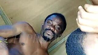 Beautiful African Teen Sucks BBC and Gets Cum on Face