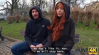 Hunt4K Amateur Engages in Sex Adventure with Big-Titted Stranger