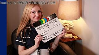 Teen with big butt plug