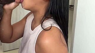 Linda Morena Gets Face Fucked By Big Black Cock Friend