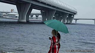 Iris Kiss Kiss Hookup for Anal Sex at Seaside