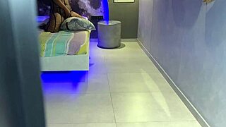 Is the horny stepmom riding her pillow to orgasm with her huge ass?