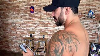 cliente pauzudo me fudeu tao gostoso que acabei dando o cuzinho no dorm