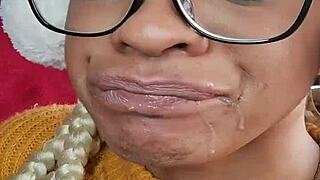 Beautiful Latina Slut Swallows Dildo In Exhibitionist Flashing Session