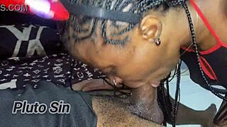 Stepsister Vera is pleasing her stepbro's fat cock in cowgirl position 😍