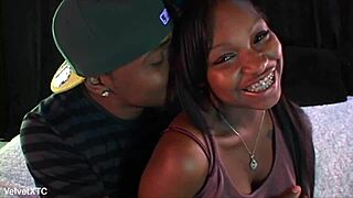 Dick Slapped - Introduction, Black Cock Natural Tits Amateurs Slap Couple Dirty Talk Casting Interview