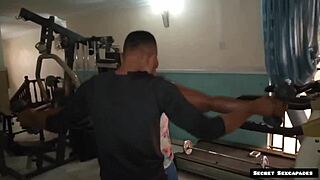 Gym instructor seduced by 45-year-old client with big ass, fucked with BBC